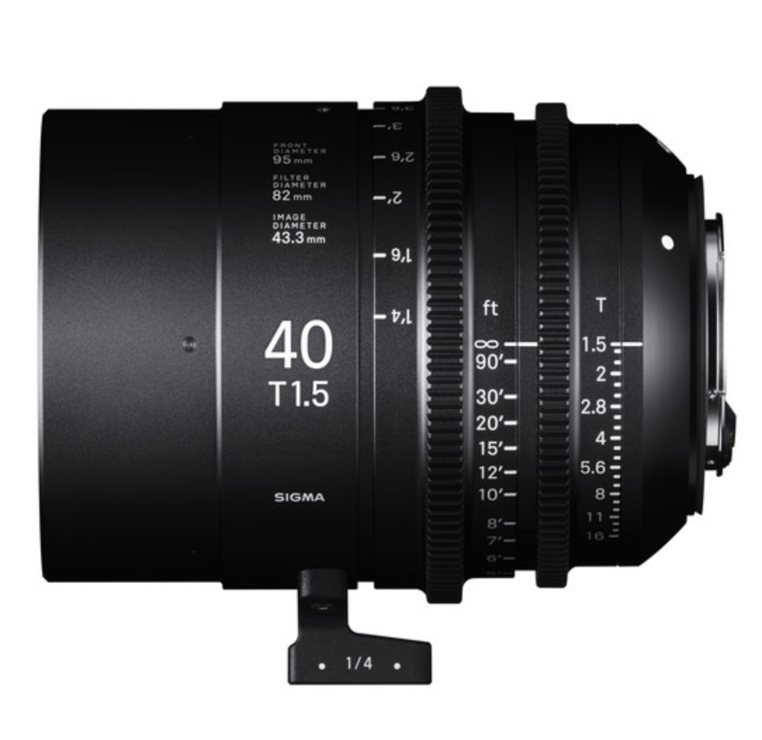 Full-Flame High Speed Prime 40mm T1.5 PL