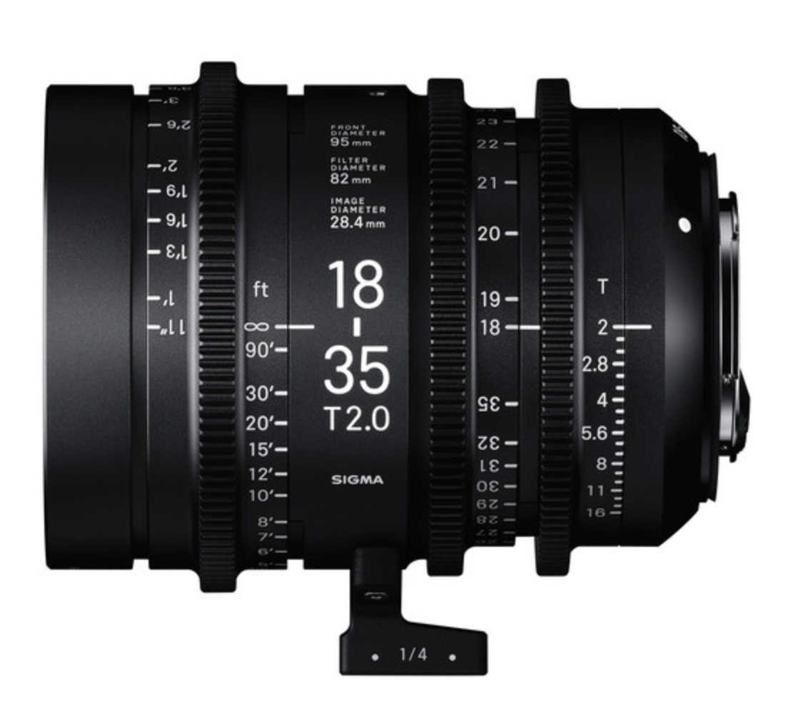 High Speed Zoom Lens 18-35mm T2.0 EF