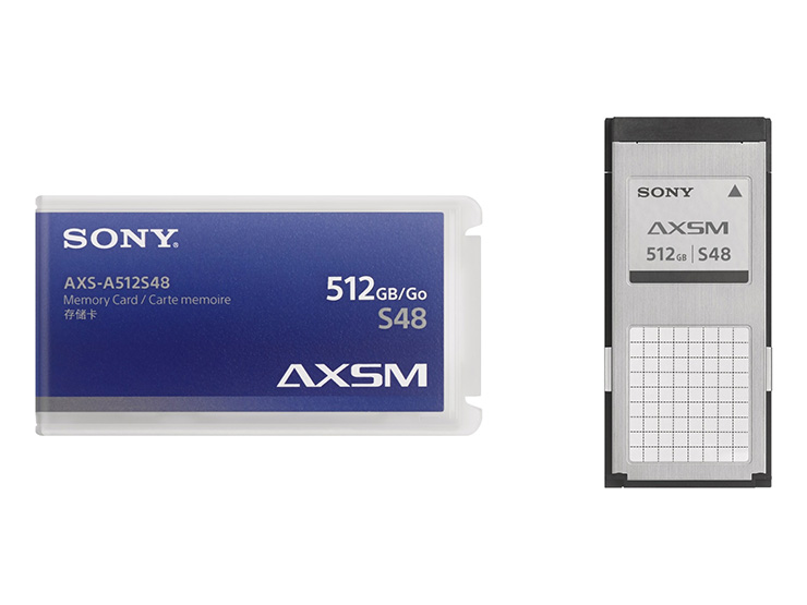SONY 512GB/4.8Gbps AXSMカード AXS-A512S48