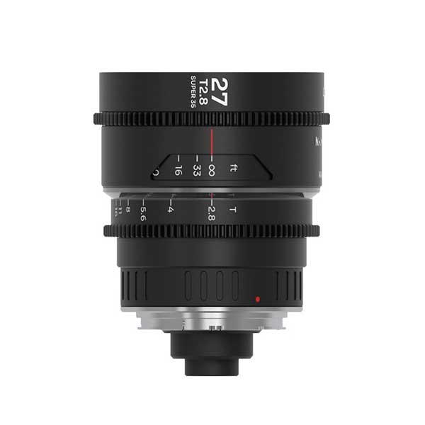 Nanomorph Silver 27mm T2.8 1.5x Cine [ EF/PL ]