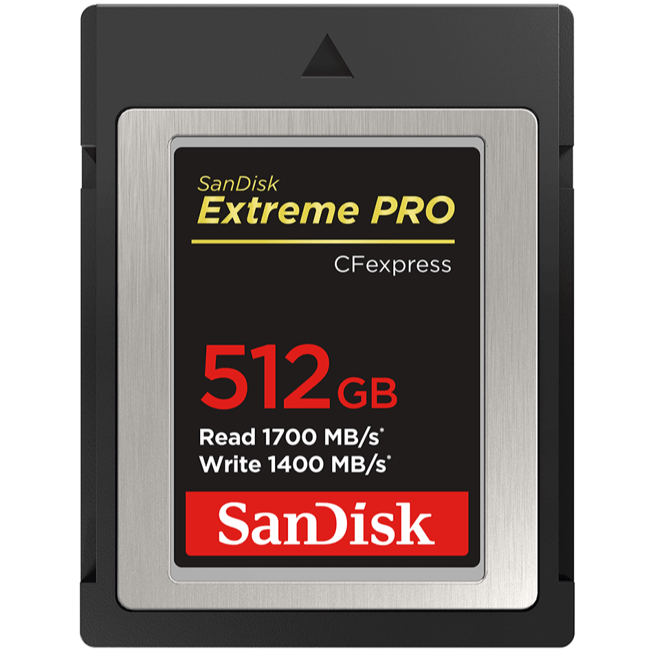ExtremePro CFexpress TypeB カード 512GB
